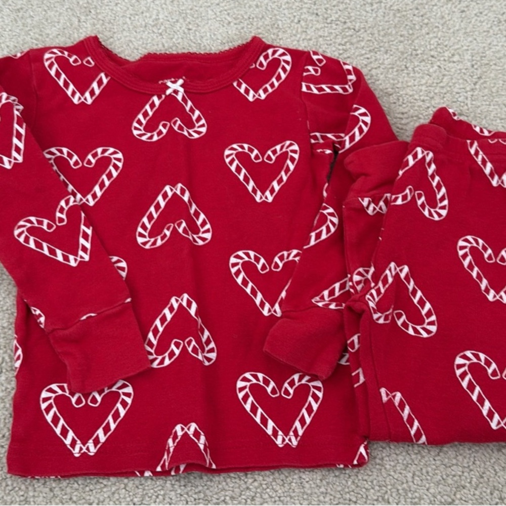 Carter's Red Heart Pajama Set